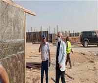 استمرار تنفيذ أعمال محطة رفع مياه شرب جديدة بمدينة بدر