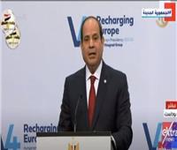 السيسي: مصر تسعى بإصرار وعزيمة قوية لتقدم في كافة المجالات