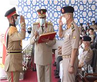 وزير الدفاع يشهد الاحتفال بتخريج الدفعة 159 من معهد ضباط الصف المعلمين
