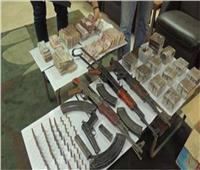 ضبط 98 تاجر مخدرات بأسلحة نارية في حملة أمنية بالجيزة