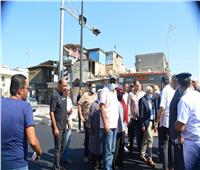 محافظ بورسعيد يتفقد أعمال رصف شارع ٢٣ ديسمبر