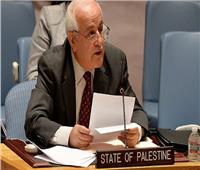 سفير فلسطين بالأمم المتحدة يدعو مجلس الأمن لتطبيق قراراته