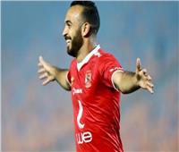 محمد أفشة يسجل الهدف الثاني للأهلي في مرمي الحرس الوطني