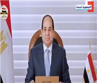 الرئيس السيسي: مصر أكثر الدول جفافا.. ونعاني من الفقر المائي |فيديو