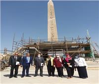 وفد وزارة التخطيط وبنك الاستثمار القومي يزور المتحف المصري الكبير