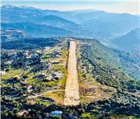 إعادة تشييد مطار سري قديم في أعالي جبال لبنان| صور 