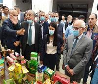وزيرا «التموين والتعاون الدولي» يشيدان بـ«بازار بورسعيد الجديد»