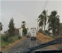 هطول أمطار خفيفة على بعض المناطق  بشمال سيناء