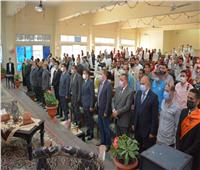 رئيس جامعة دمياط يشهد احتفالية كلية التربية النوعية بذكرى المولد النبوي