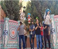 «محطة مصر» مسرحية بقرى «حياة كريمة» في أبوقرقاص       