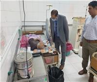 وكيل وزارة الصحة بالقليوبية يتفقد قسم الكلى الصناعي ‎بمستشفى الخانكة