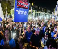 الآلاف يحتشدون ضد الحكومة الإسرائيلية في تل أبيب