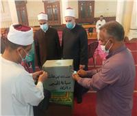رفع صناديق التبرعات من مسجدي أسد بن الفرات وأنس بن مالك بالجيزة