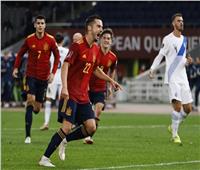 «سارابيا» يقود إسبانيا للفوز على اليونان ويتصدر تصفيات كأس العالم