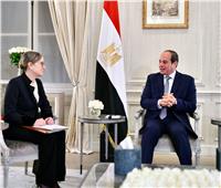 الرئيس السيسي يؤكد دعم مصر الكامل لتونس ولجهود قيس سعيد لتحقيق الاستقرار