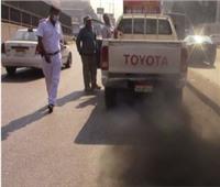 ضبط 54 سيارة ملوثة للبيئة و95 قضية صرف مخلفات في النيل| صور