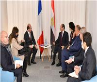 الرئيس يؤكد على قوة واستراتيجية العلاقات «المصرية الفرنسية» في كافة المجالات