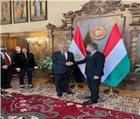 المستشار الدكتور حنفي جبالي يلتقي رئيس الجمعية الوطنية المجرية