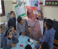 تنظيم ٣ ورش وتوزيع ٣٢ كتابًا بمدرسة خالد بن الوليد الرسمية للغات بالدلنجات 