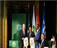 وزير الرياضة يشهد افتتاح اجتماع الجمعية العمومية للاتحاد الأفريقي لكرة القدم