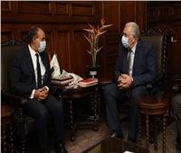 وزير الزراعة يلتقي سفير مصر في بروكسل لبحث زيادة الصادرات