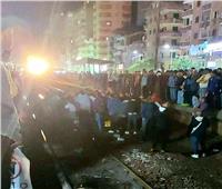 العناية الإلهية تنقذ طفل سقط من قطار «أبو قير» بالإسكندرية| صور