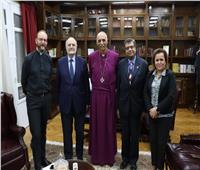 رئيس «الأسقفية» يلتقي أمين كنائس الشرق الأوسط لبحث التعاون المستقبلي