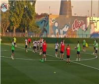 منتخب مصر يبدأ استعداداته للسودان فى كأس العرب بمران مغلق