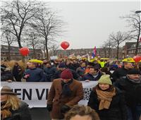 تجدد المظاهرات المناهضة لإجراءات الإغلاق بسبب كورونا في هولندا