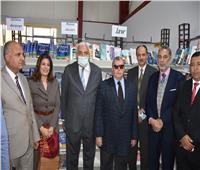 رئيس جامعة مدينة السادات يفتتح المعرض الرابع للكتاب 