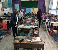 تعليم الهرم: تلاميذ رابعة إبتدائي حرصوا على حضور الامتحان بدون غياب | صور