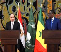 وزير الخارجية يسلم رسالة من السيسي لنظيره السنغالى