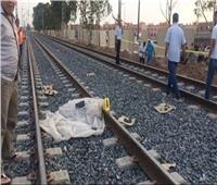  مصرع شخص مجهول الهوية أسفل عجلات القطار في بني سويف