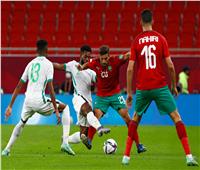السعودية يقترب من توديع كأس العرب بالتأخر أمام المغرب في الشوط الأول .. فيديو