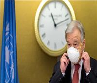الأمين العام للأمم المتحدة في العزل بعد مخالطته مصاباً بكورونا