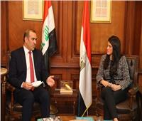 «المشاط» تبحث مع وزير التخطيط العراقي موضوعات اللجنة المشتركة