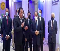 الرئيس السيسي يستمع لشرح من وزير التعليم العالي حول الجامعات الجديدة