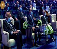 الرئيس السيسي يشاهد فيلما تسجيليا بعنوان «العلم والعمل»