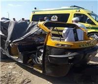 إصابة 4 أشخاص في حادث تصادم سيارة وتوك توك بـ«الإسماعيلية»