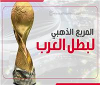 إنفوجراف| المربع الذهبي لبطل العرب ومواعيد المباريات