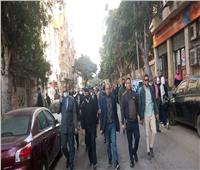 «أمن الإسكندرية» يشن حملة موسعة لإزالة الإشغالات بحي شرق