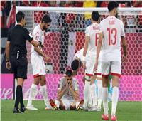 «تونس» يعلن إصابة لاعبه بالرباط الصليبي بعد مباراة مصر في كأس العرب