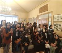  طلاب إعلام المنوفية يزورون منزل ومتحف الرئيس السادات بقرية ميت أبو الكوم