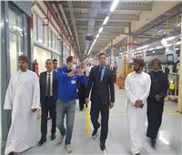 وفد اتحاد غرفة التجارة بسلطنة عمان يزور منطقة قويسنا الصناعية