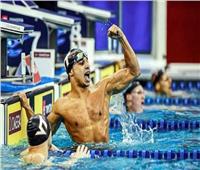 يوسف رمضان يتأهل إلى نهائي سباق ١٠٠ م فراشة ببطولة العالم للسباحة بأبو ظبي