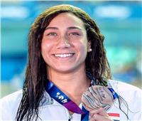 فريدة عثمان تتأهل إلى نصف نهائي 50 م فراشة ببطولة العالم للسباحة