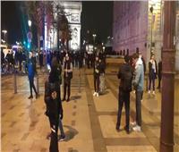 فيديو| استمرار المواجهات بين الشرطة الفرنسية وجماهير الجزائر في الشانزليزيه