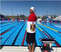 فريدة عثمان تتأهل لنهائي 100م فراشة ببطولة العالم للسباحة