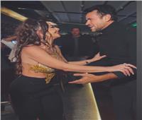 رقص وأحضان سامو زين في عيد ميلاد جوهرة