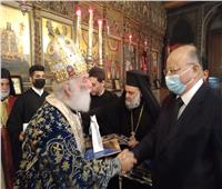 محافظ القاهرة يشهد احتفال بطريركية الروم الأرثوذكس بعيد الميلاد 